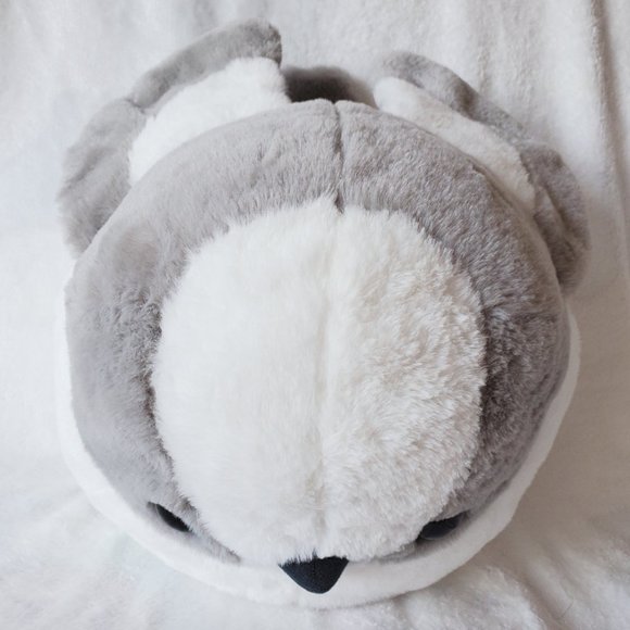 Fuku Fuku Shimaenaga Friends - Fluffy Good Luck Plushies (GREY - Hina Chan) - Picture 5 of 9